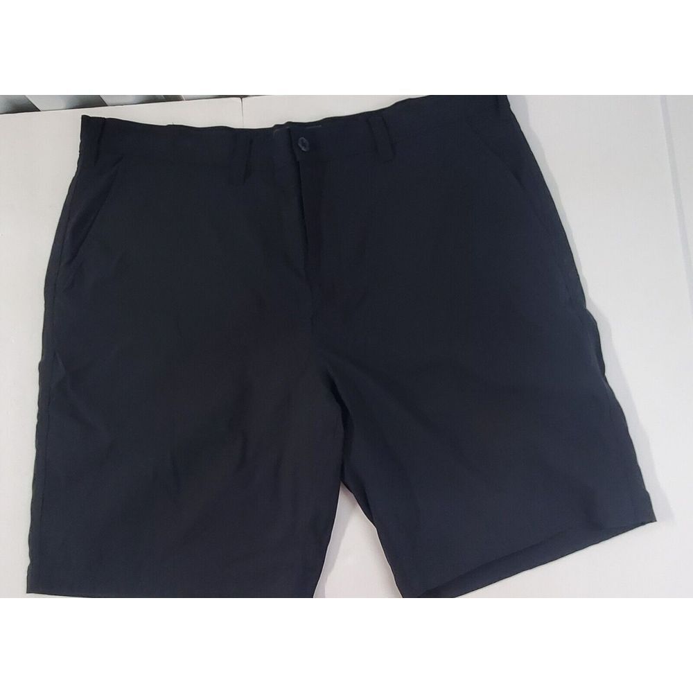 Eddie Bauer Shorts Mens 42 Black Travex Travel‎ Stretch Hiking Trek Trail Fish